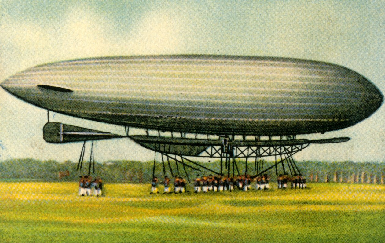 Gross-Basenach M I militært luftskip, 1908, 1932. av Unbekannt