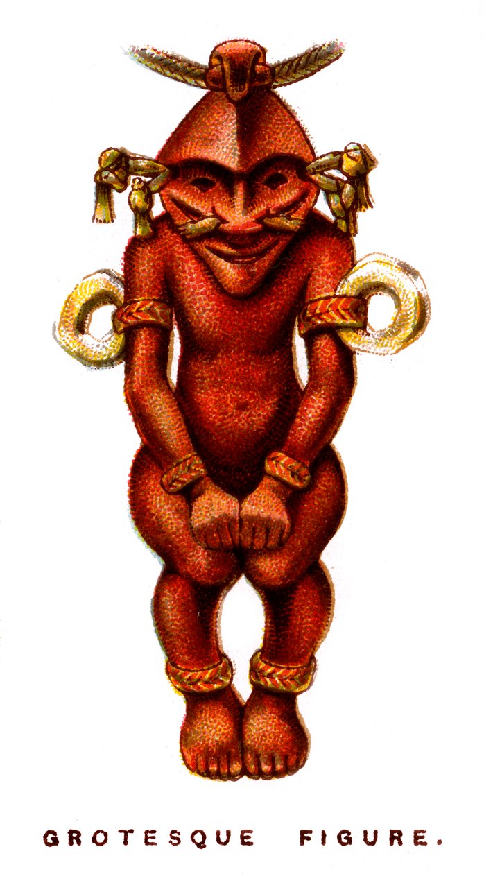 Grotesk figur, 1923 av Unbekannt