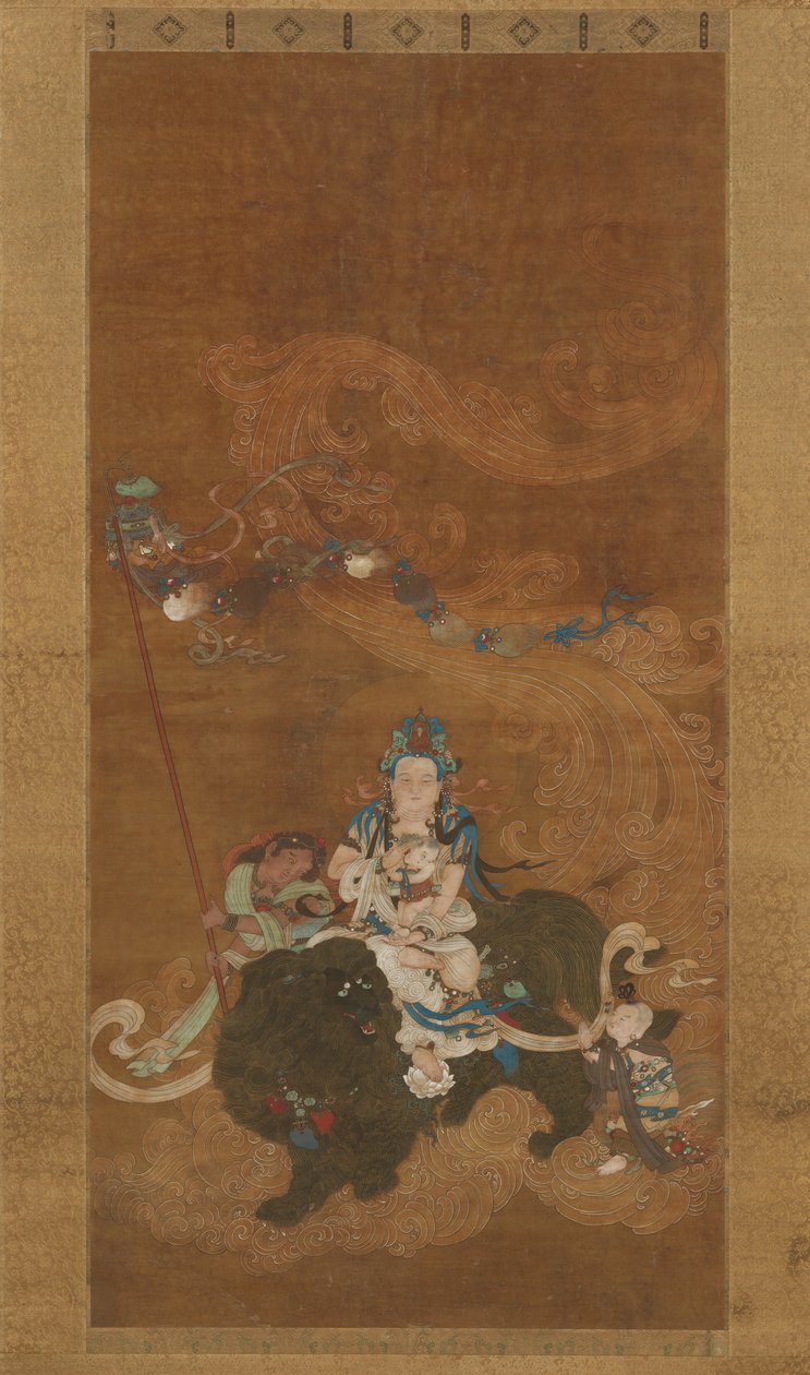 Guanyin the Bringer of Sons, sent på 1500-tallet. av Unbekannt