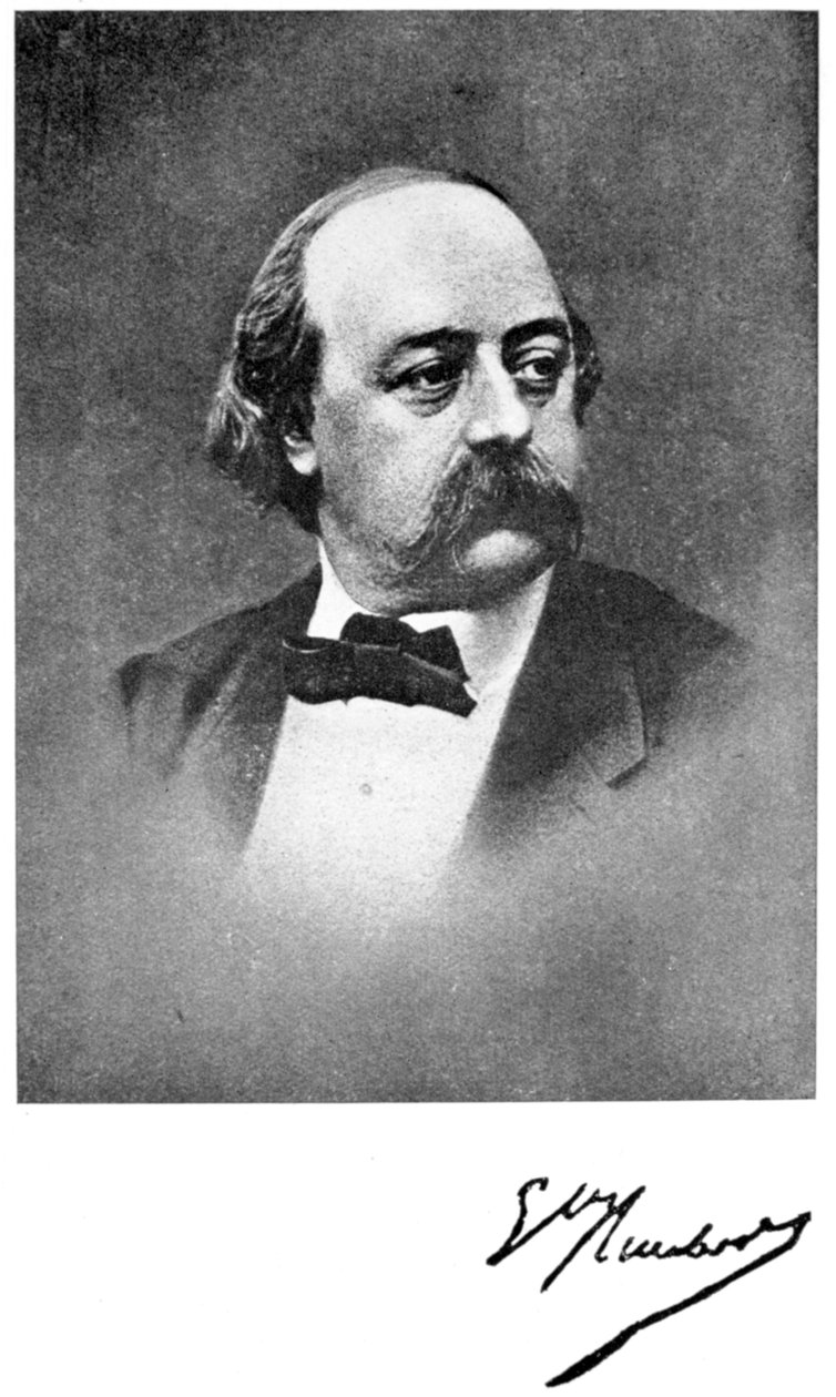 Gustave Flaubert , fransk forfatter, 1800-tallet av Unbekannt