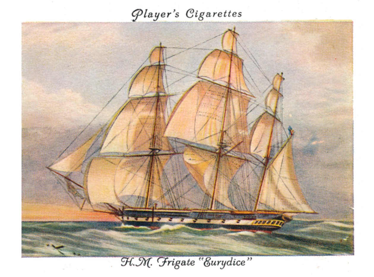 H.M. Fregate Eurydice, 1936. av Unbekannt