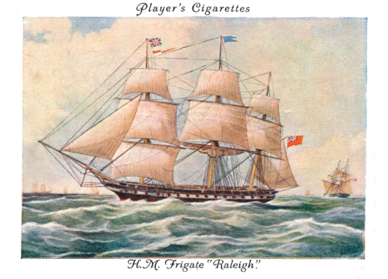 H.M.Frigate Raleigh, 1936. av Unbekannt