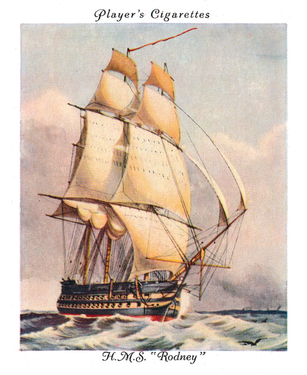 H.M.S.Rodney, 1936. av Unbekannt