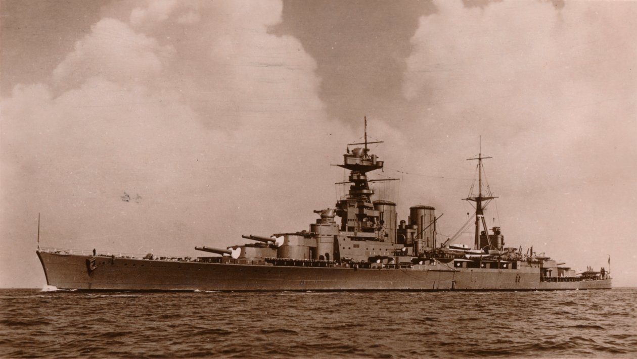 H.M.S. Hood, 1935 av Unbekannt