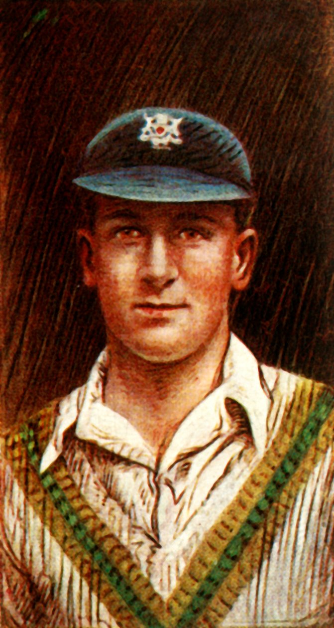 H. Larwood Notts, 1928. av Unbekannt