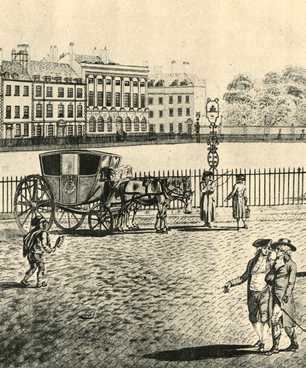 Hackney-Coach, 1787, 1925. av Unbekannt
