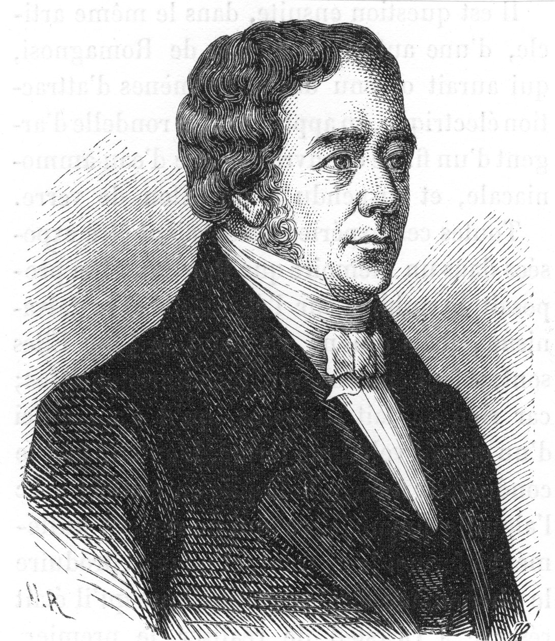 Hans Christian Oersted , dansk fysiker, [c1870] av Unbekannt