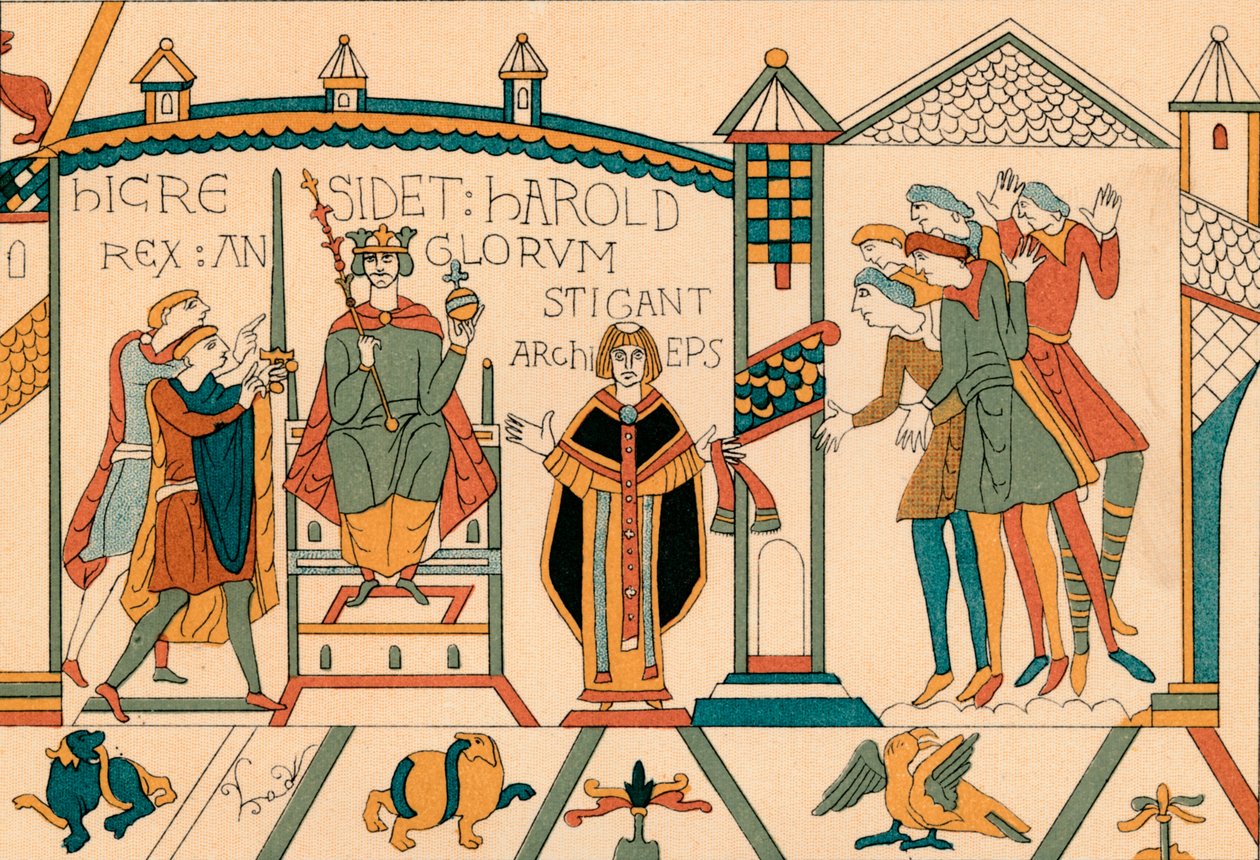 Harolds Coronation, 1800-tallet. av Unbekannt