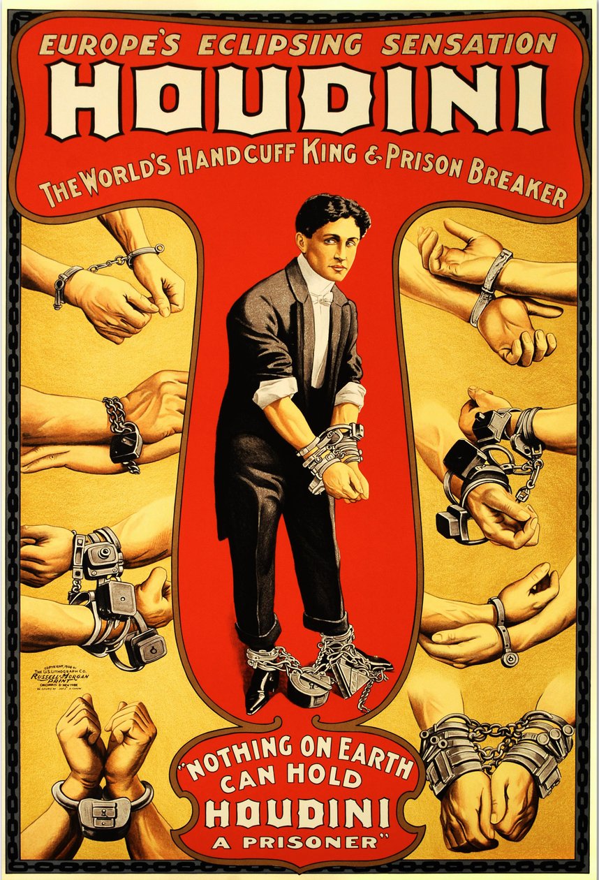 Harry Houdini, ca. 1906. av Unbekannt
