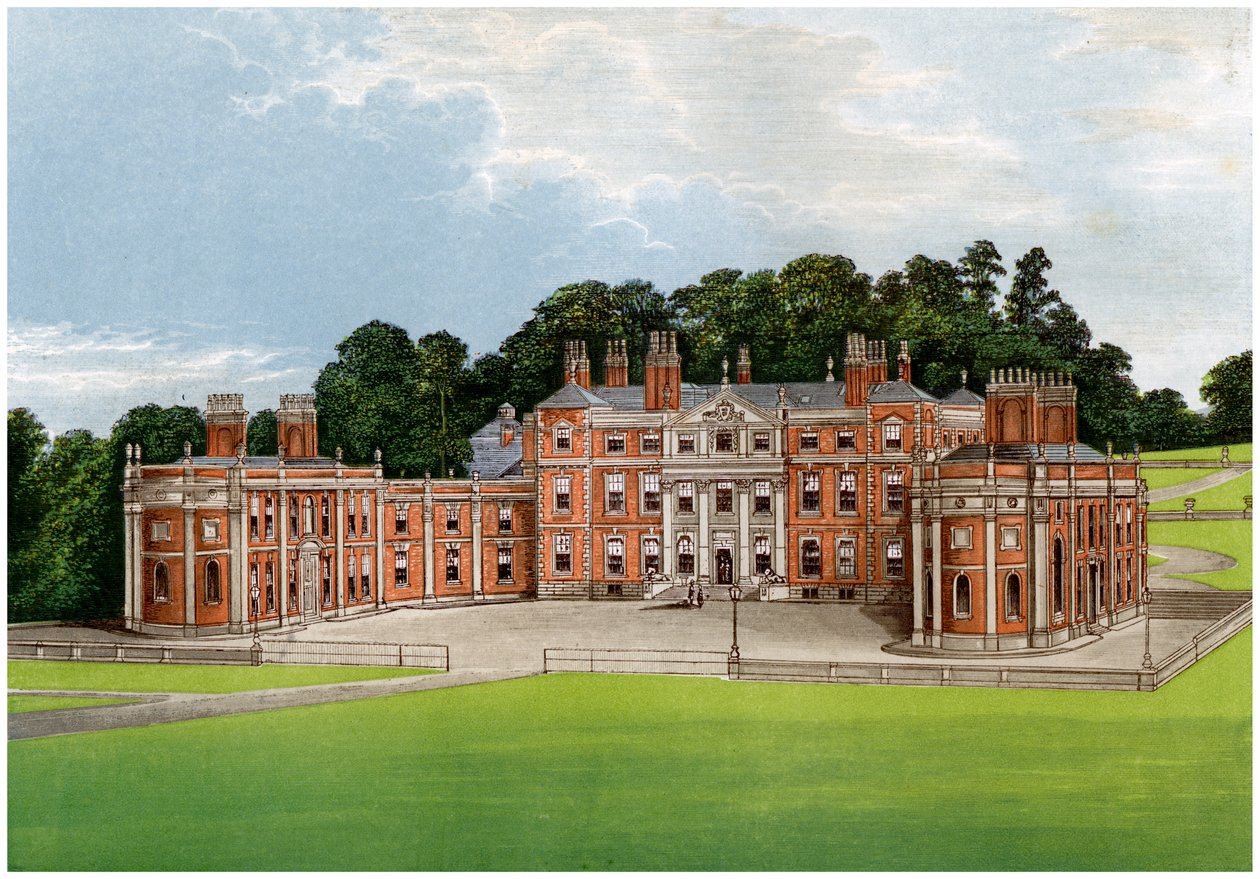Hawkestone, hjemmet til Viscount Hill, c1880 av Unbekannt