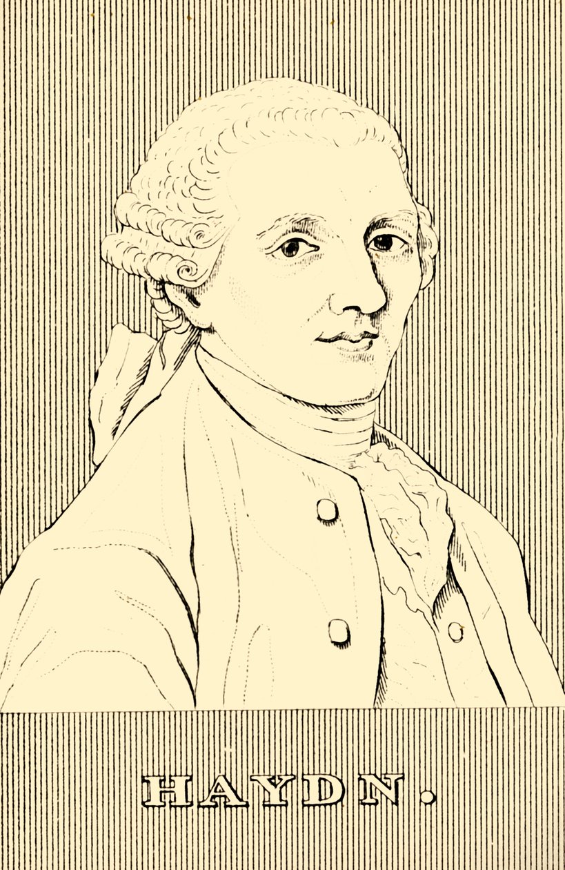 Haydn, 1732 -1809, 1830. av Unbekannt