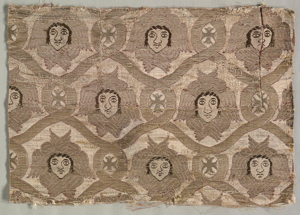 Tungt gullbrokade, 1600-1700-tallet. av Unbekannt
