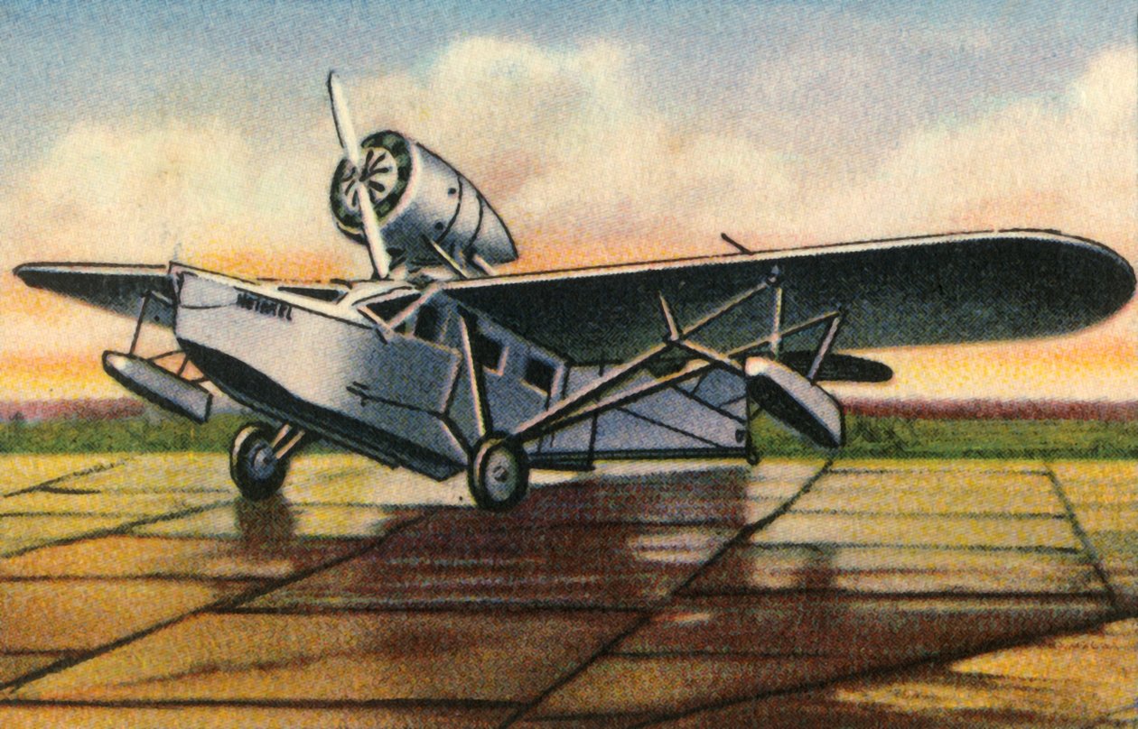 Heinkel He 57 Heron-fly, 1932. av Unbekannt