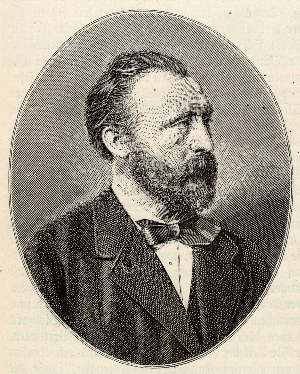 Heinrich von Stephan 1831-1897, generalpostdirektør. av Unbekannt
