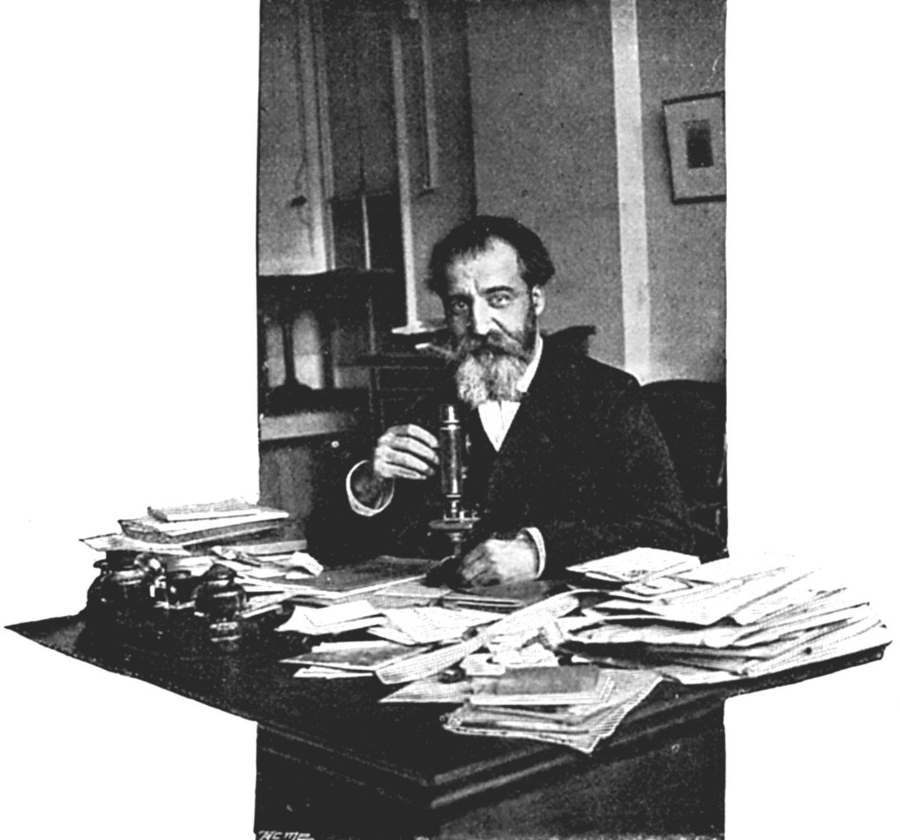 Henri Moissan , fransk kjemiker, 1900 av Unbekannt