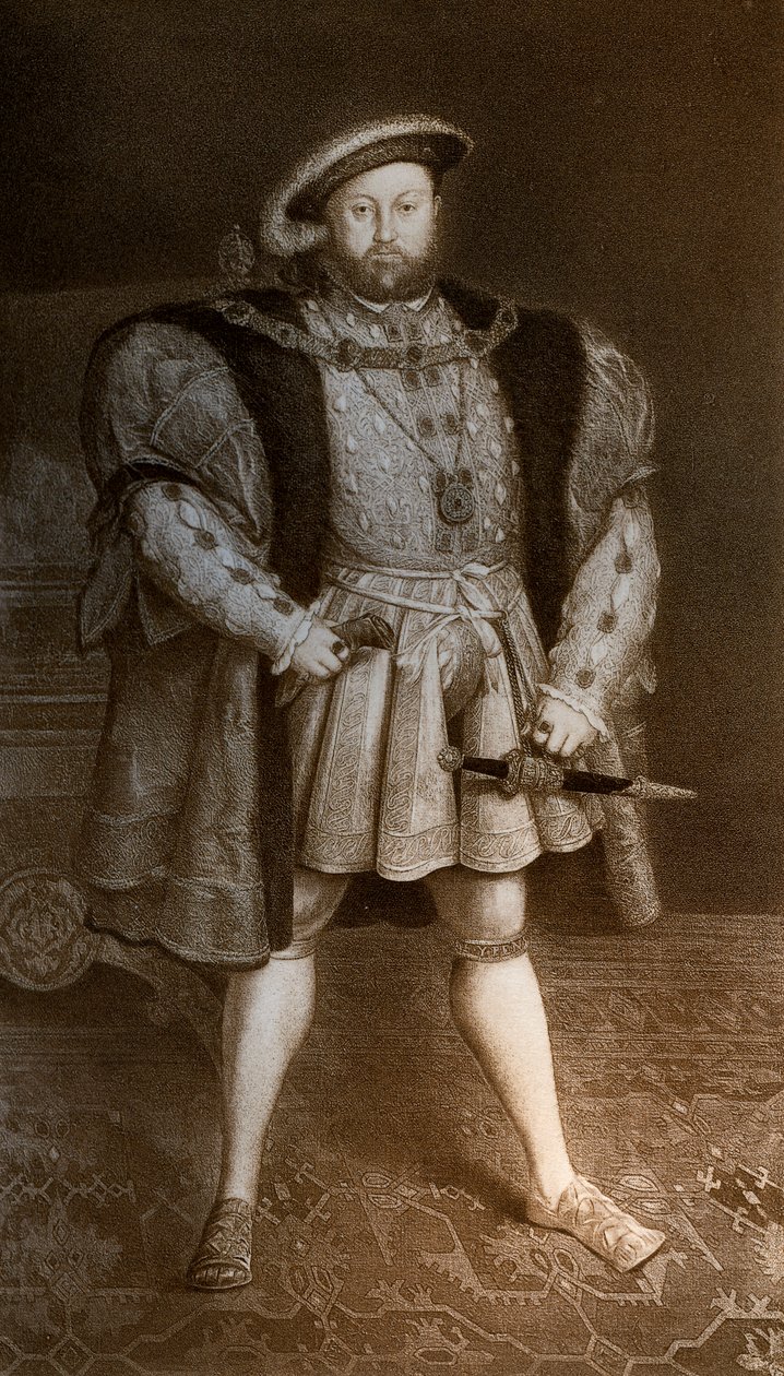 Henrik VIII, c1535, 1902 av Unbekannt