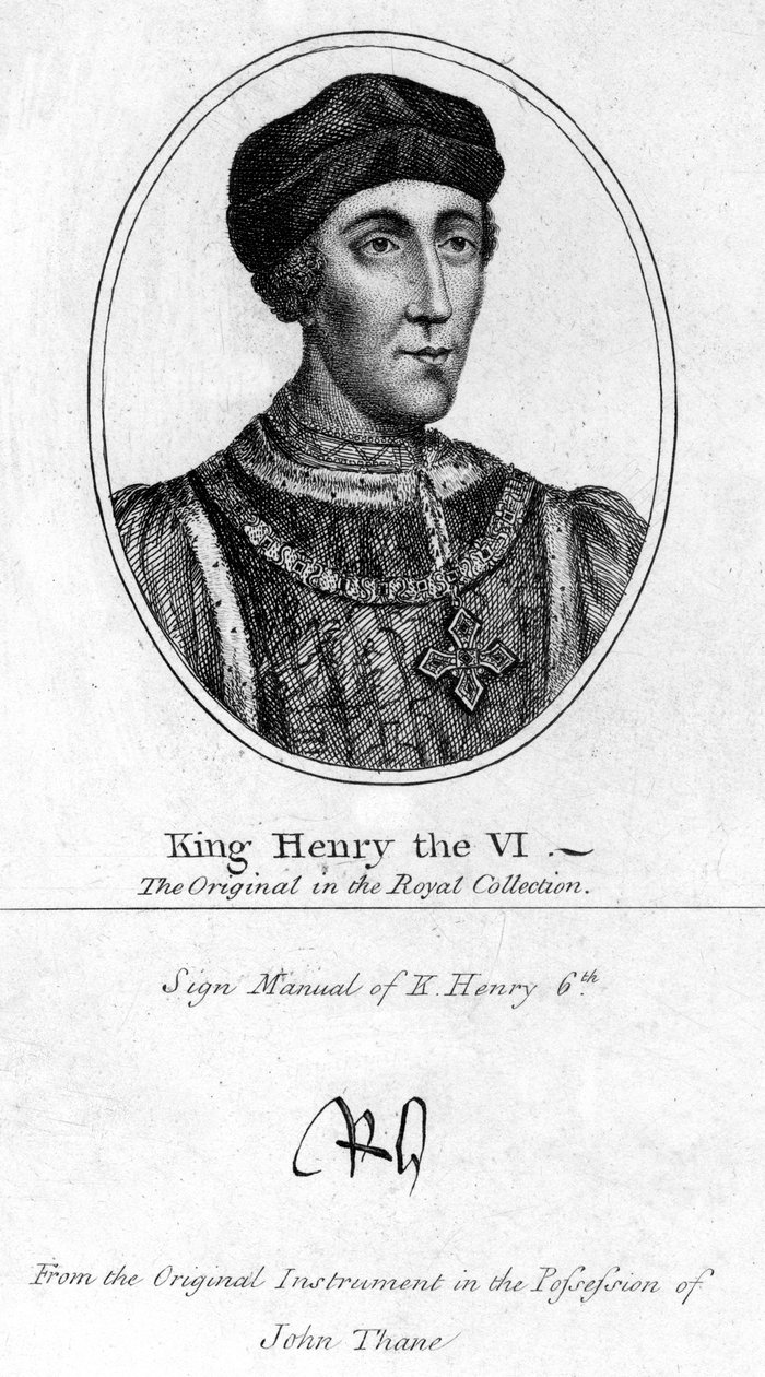 Henry VI of England, 1421-1471 av Unbekannt