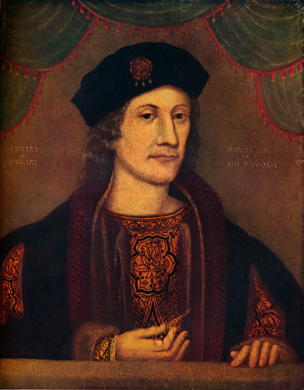 Herbert av Raglan Charles Somerset, baron, c1480-1500, 1911 av Unbekannt