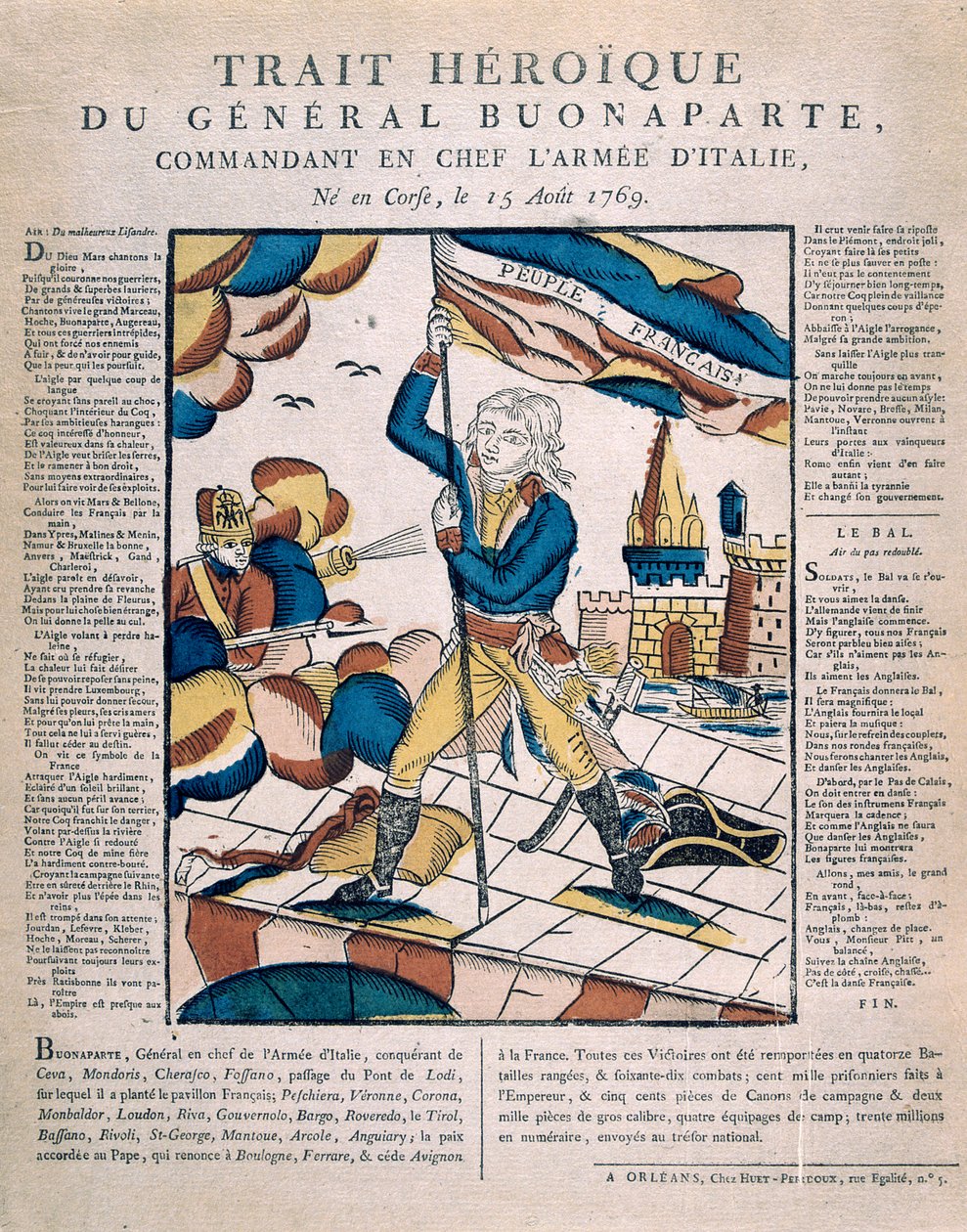 Heroisk general Bonaparte, 1800-tallet av Unbekannt