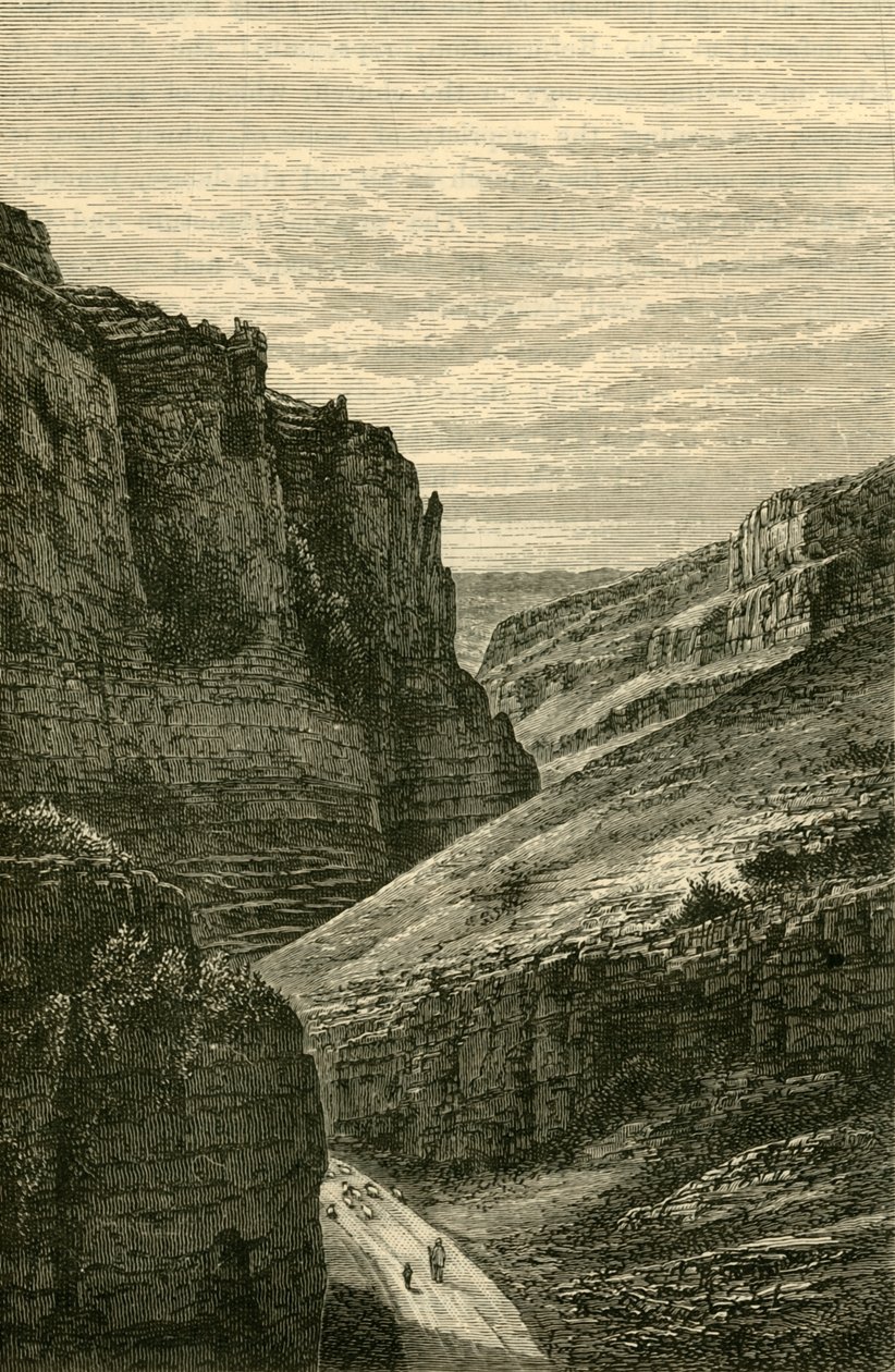 High Rocks at Cheddar, 1898. av Unbekannt