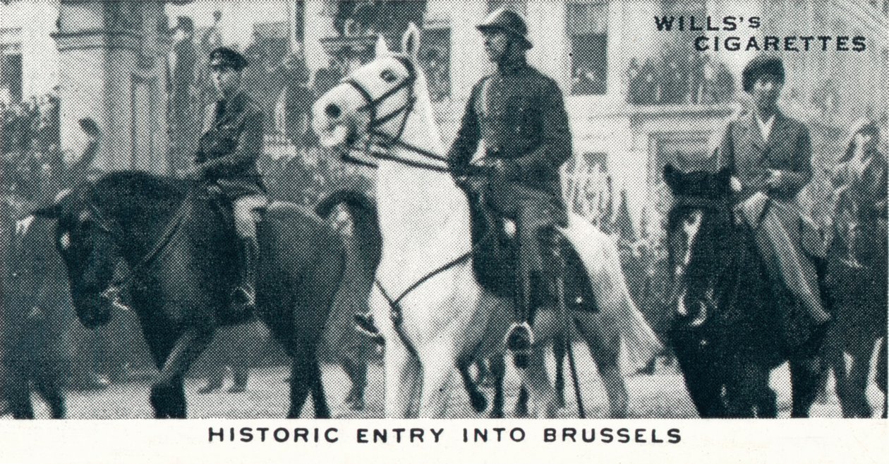 Historisk inntreden i Brussel, 1918 1937 av Unbekannt