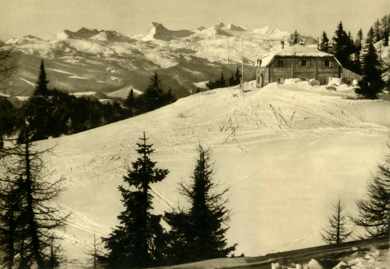 Hollhaus, Dachstein, Steiermark, Østerrike, c1935. av Unbekannt