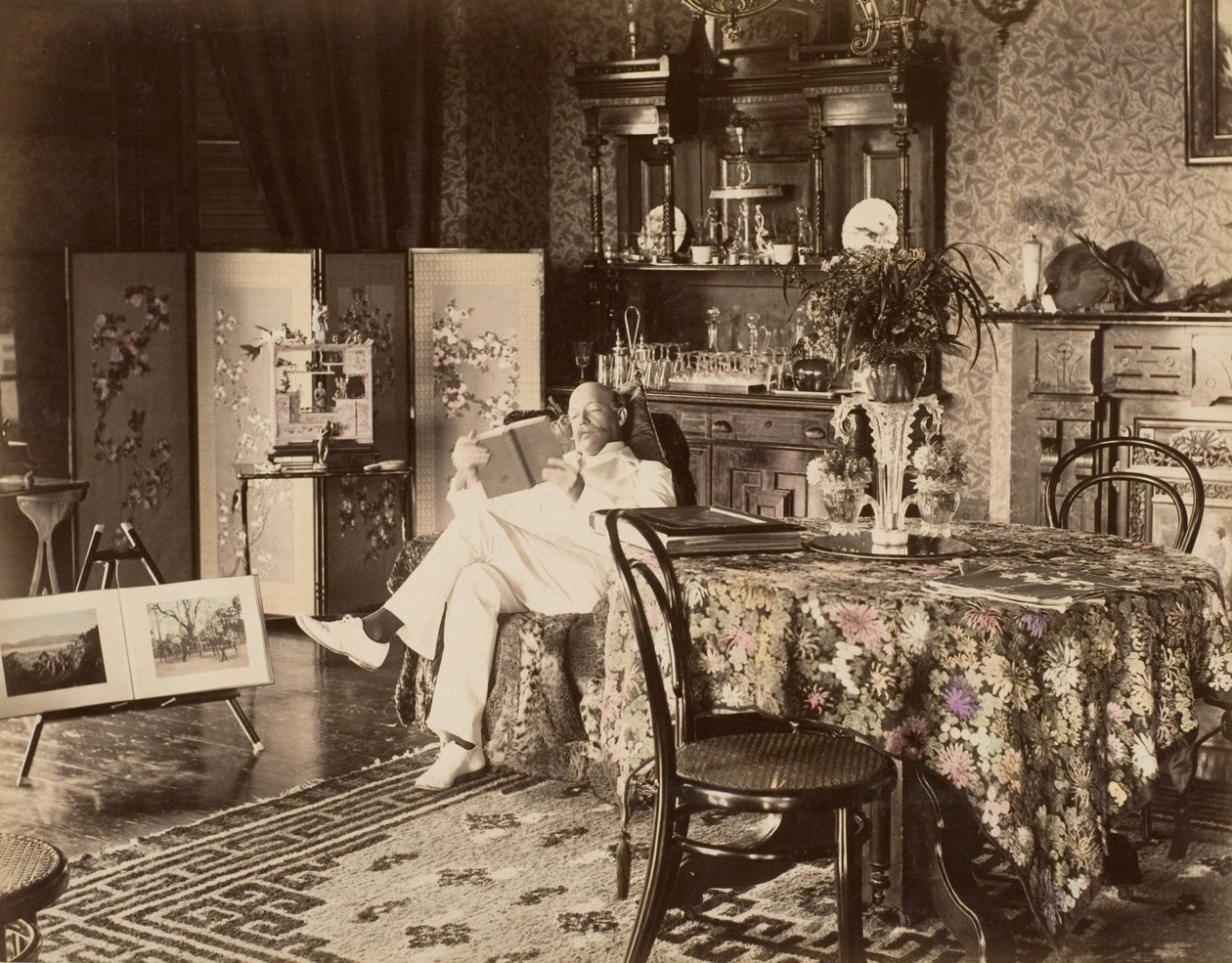 Hjem fra Orienten, 1880-90-tallet. av Unbekannt