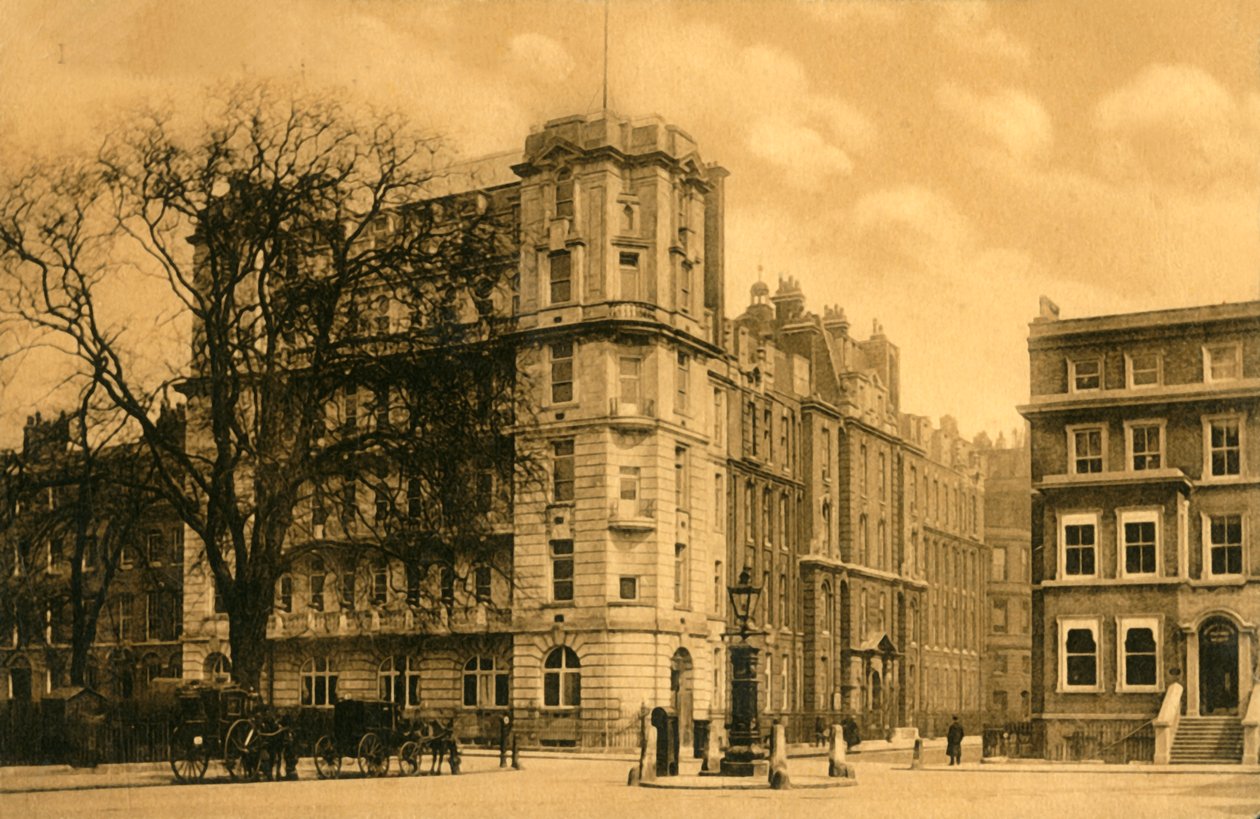 Homoeopatisk sykehus, Queen Square, c1910. av Unbekannt