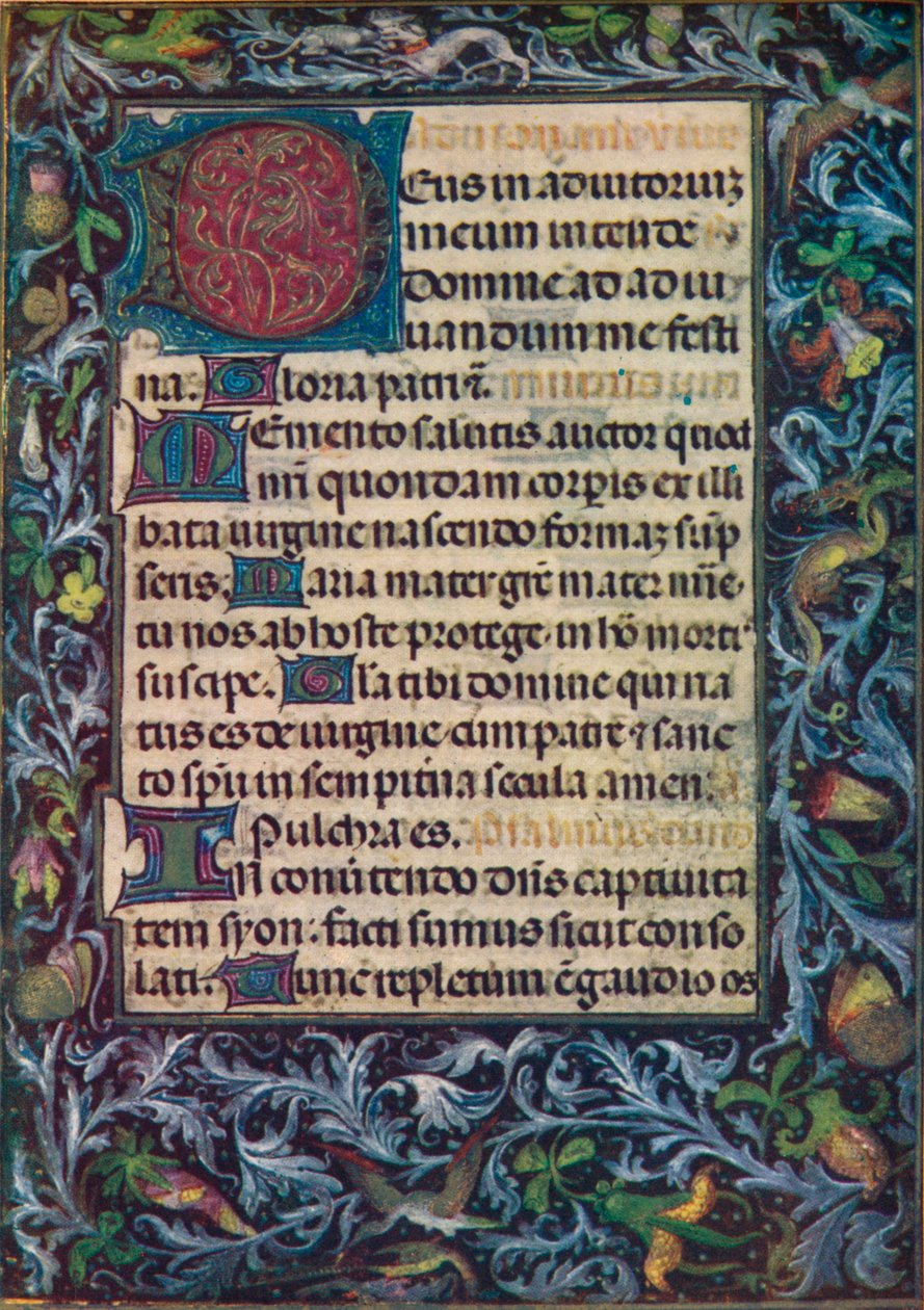Hours of the Blessed Virgin Mary, femtende århundre, 1903 av Unbekannt