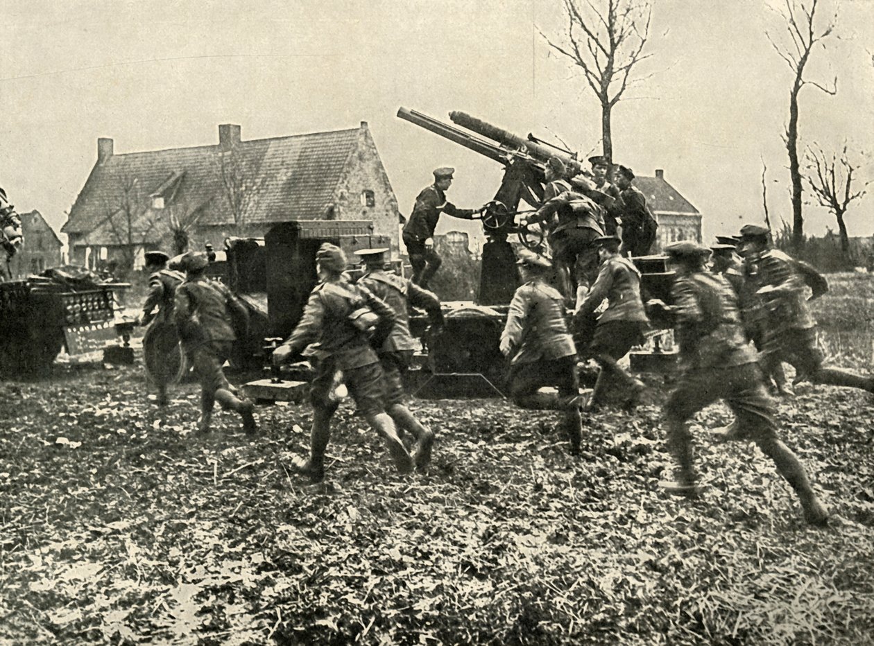 Fiendtlig flyseende, 1919. av Unbekannt