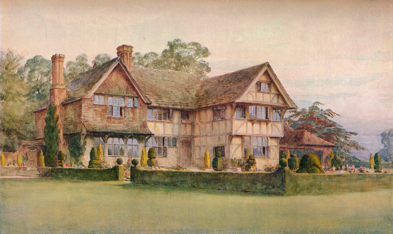 Hus i Rusper, nær Horsham, Sussex, c1911 av Unbekannt