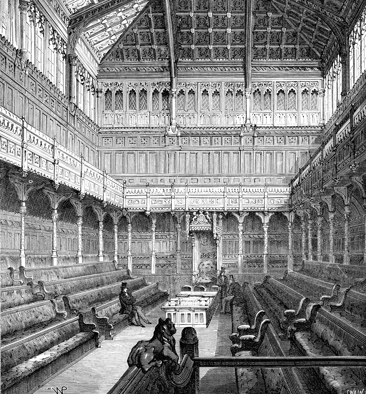 Underhuset, Westminster, London, 1900 av Unbekannt