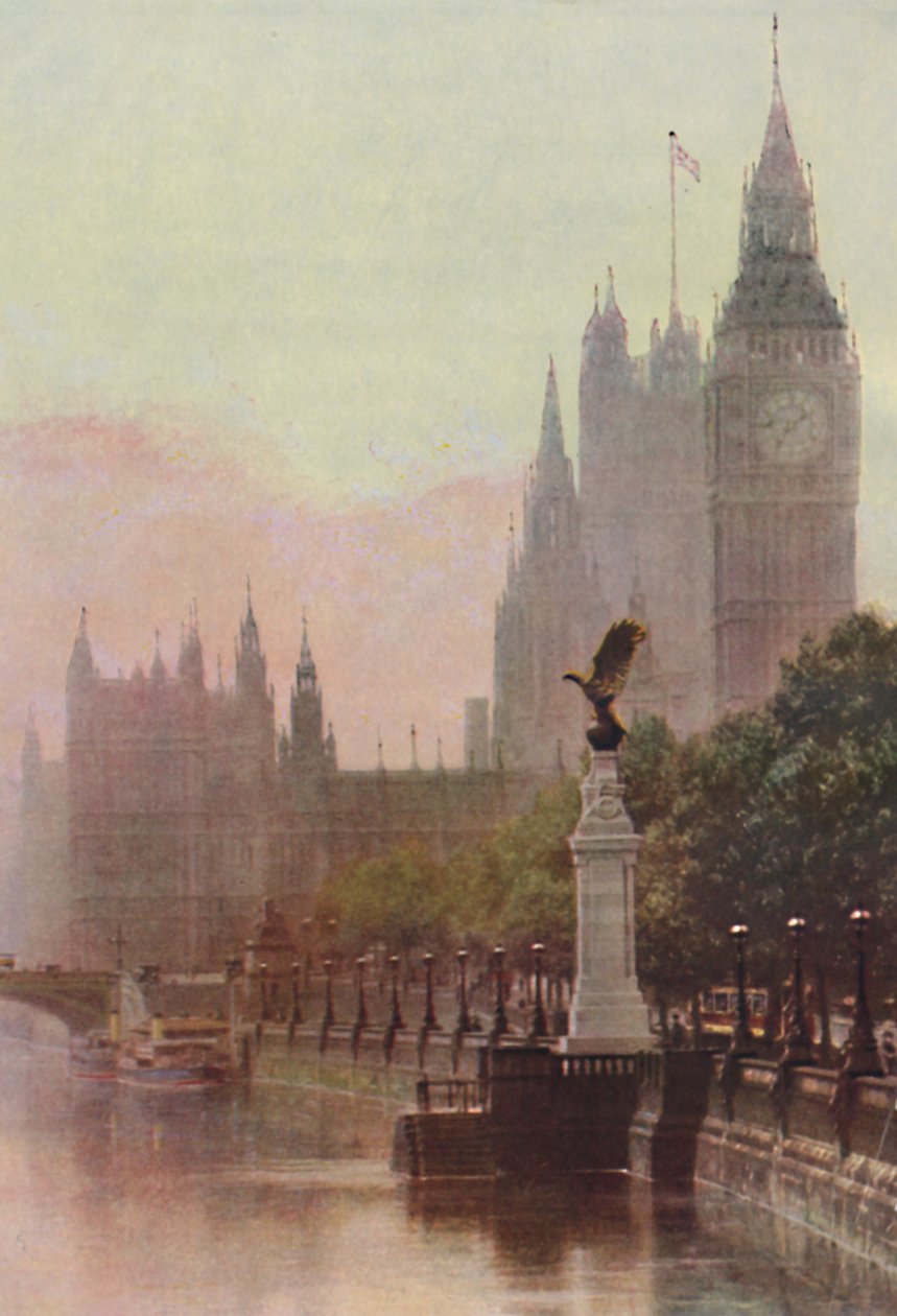 Houses of Parliament, c1935. av Unbekannt