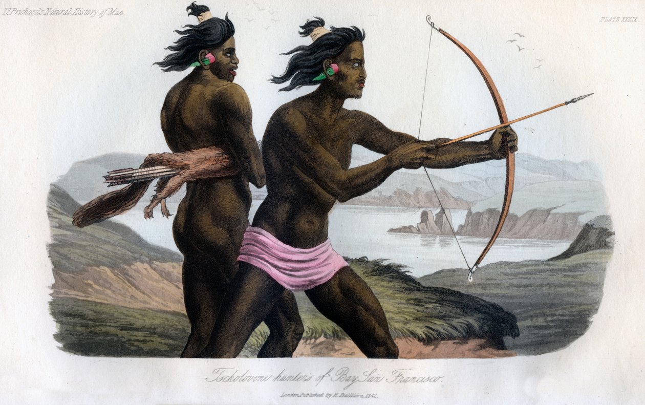 Hunters of Bay San Francisco, 1848 av Unbekannt