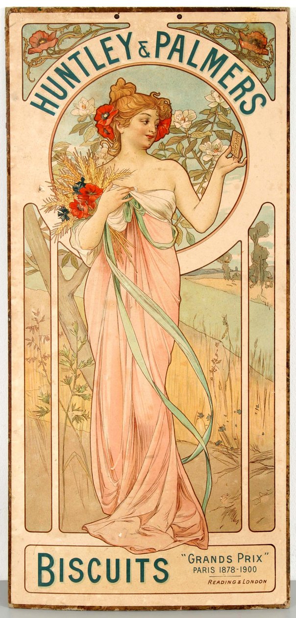 Huntley & Palmers kjeks, 1900-tallet. av Unbekannt