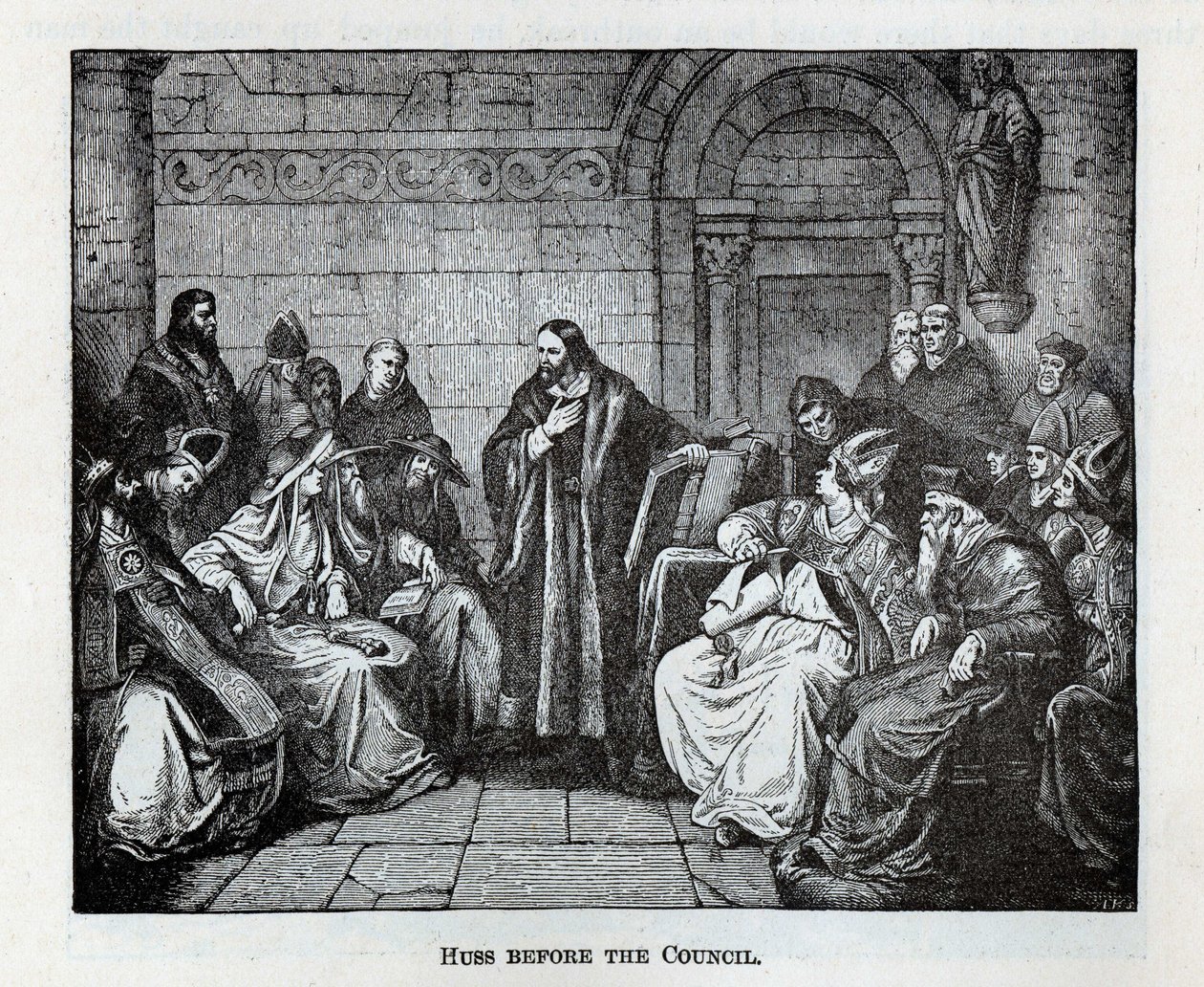 Huss for rådet, 1882 av Unbekannt
