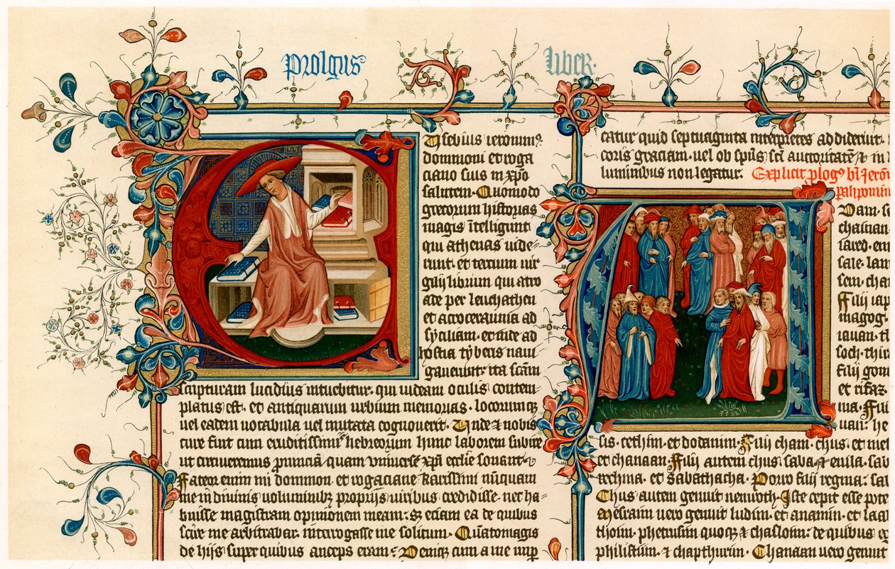 Opplyste forbokstaver, 1405-1415 av Unbekannt