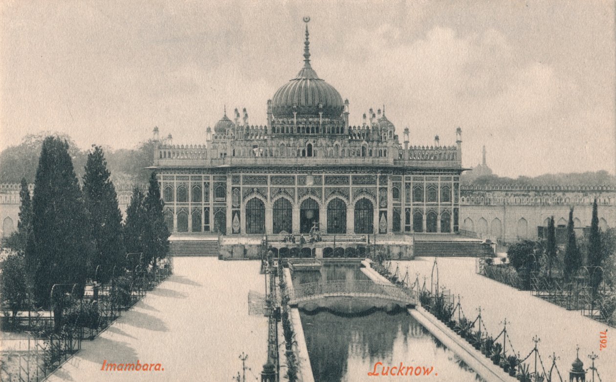 Imambara. Lucknow, c1900 av Unbekannt