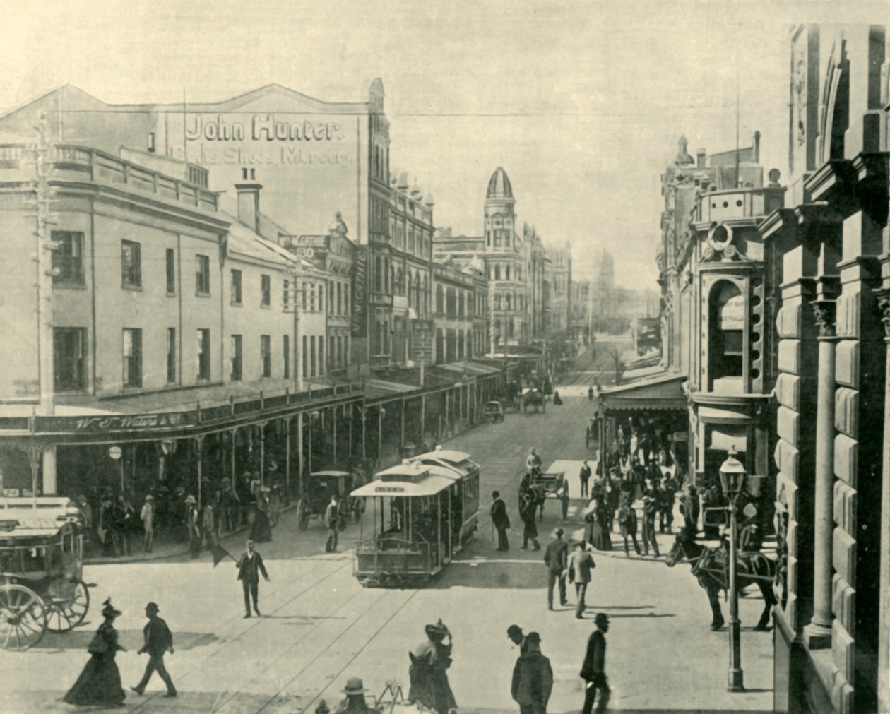 I Sydney, 1901. av Unbekannt