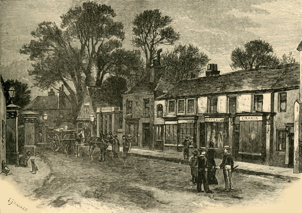 I High Street, 1898. av Unbekannt