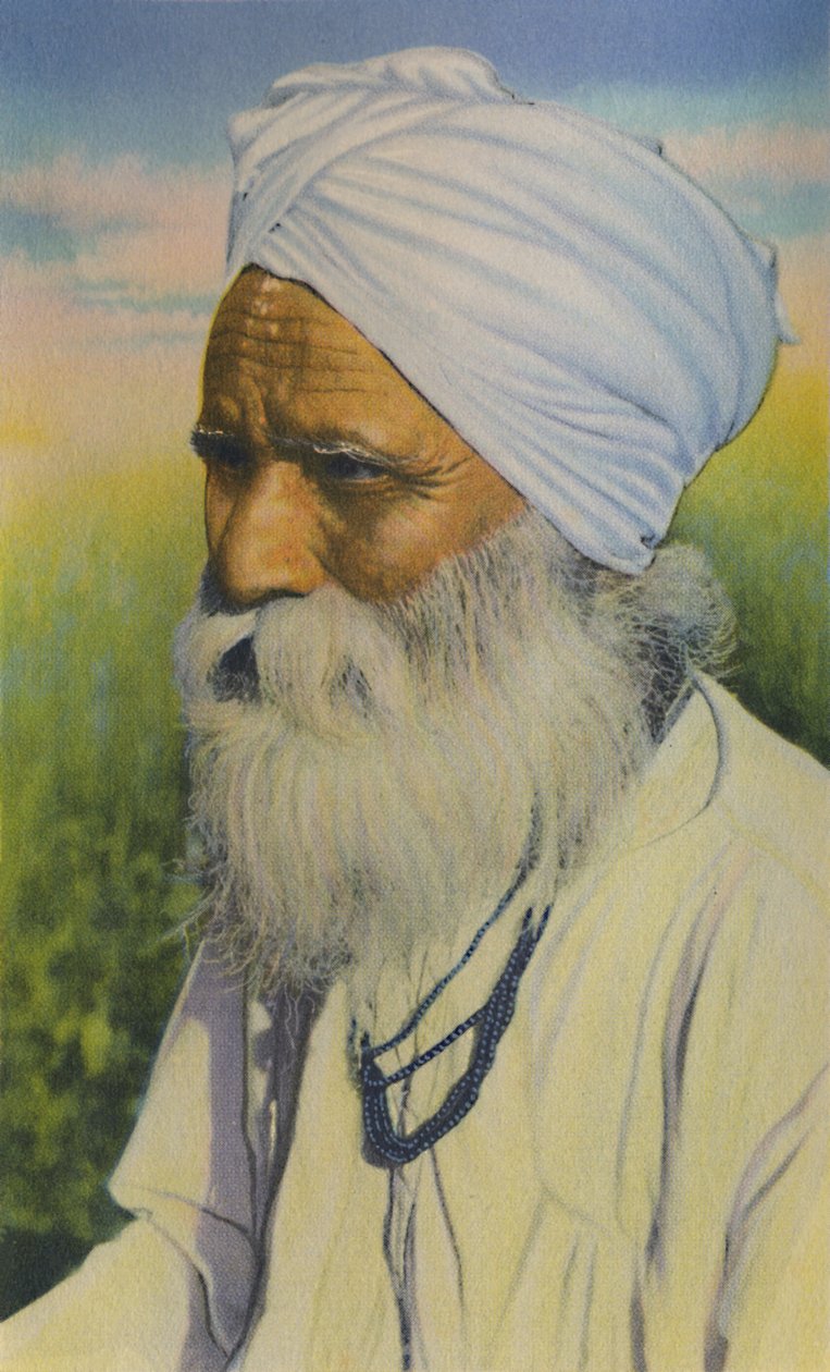 Indian Priest, Trinidad, B.W.I., ca 1940-tallet. av Unbekannt