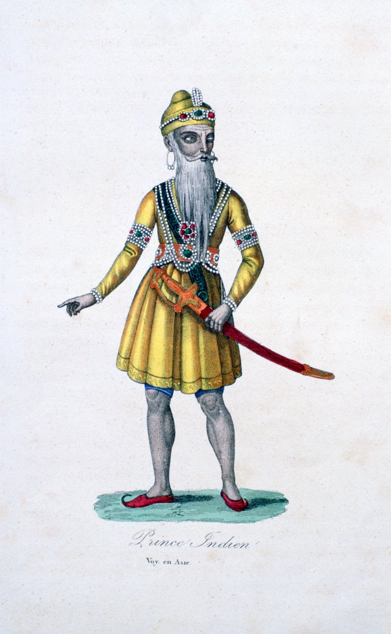 Indisk prins, 1830 av Unbekannt