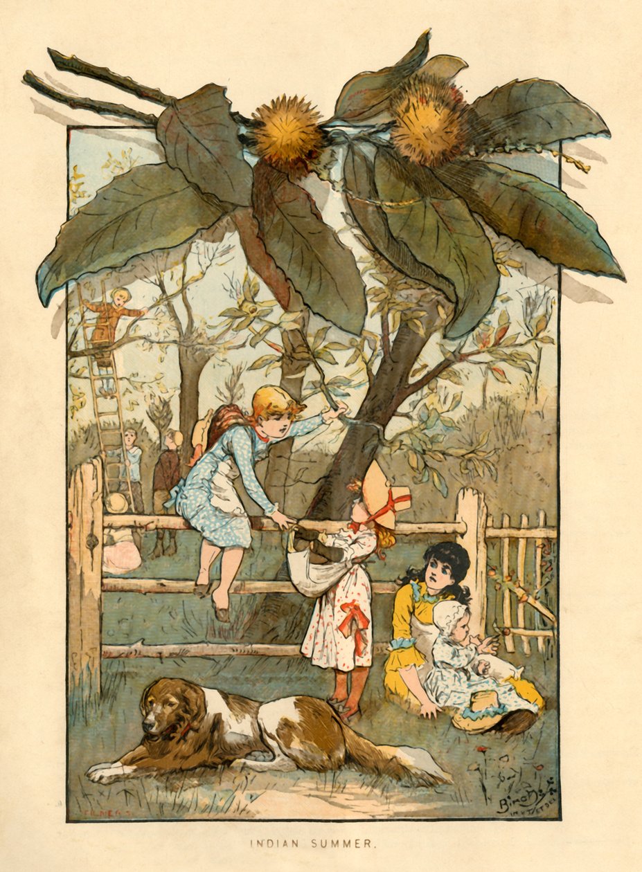 Indisk sommer, 1883. av Unbekannt