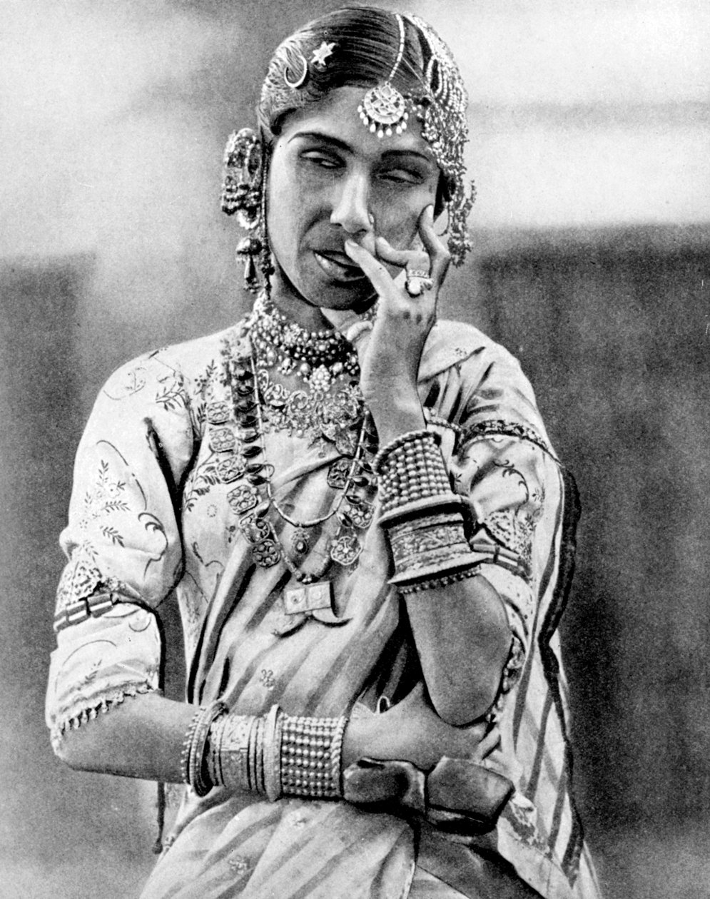 Indisk nautch-jente, 1936 av Unbekannt