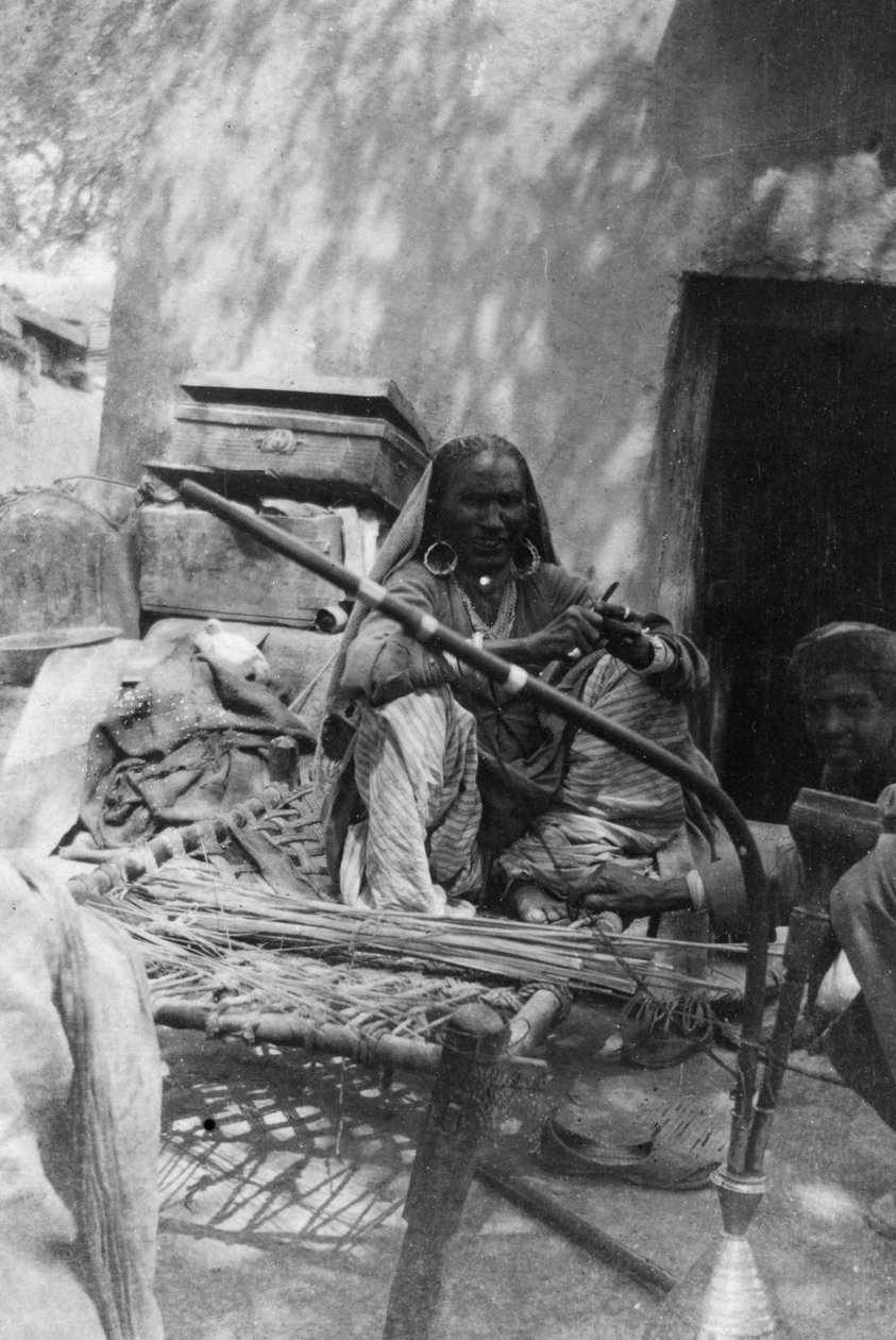 Indisk kvinne av den laveste kaste, Howshera, 1917 av Unbekannt