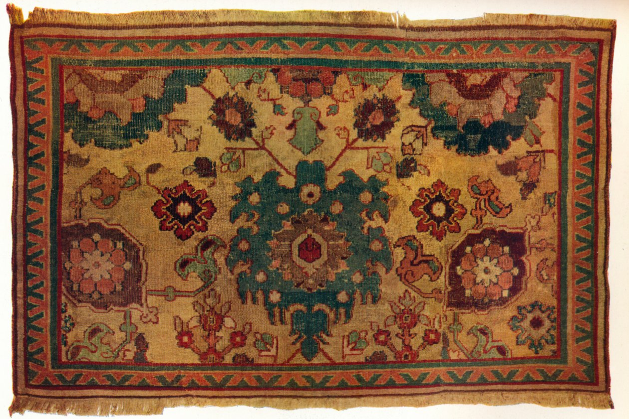 Indo-persisk teppe, c1570 av Unbekannt