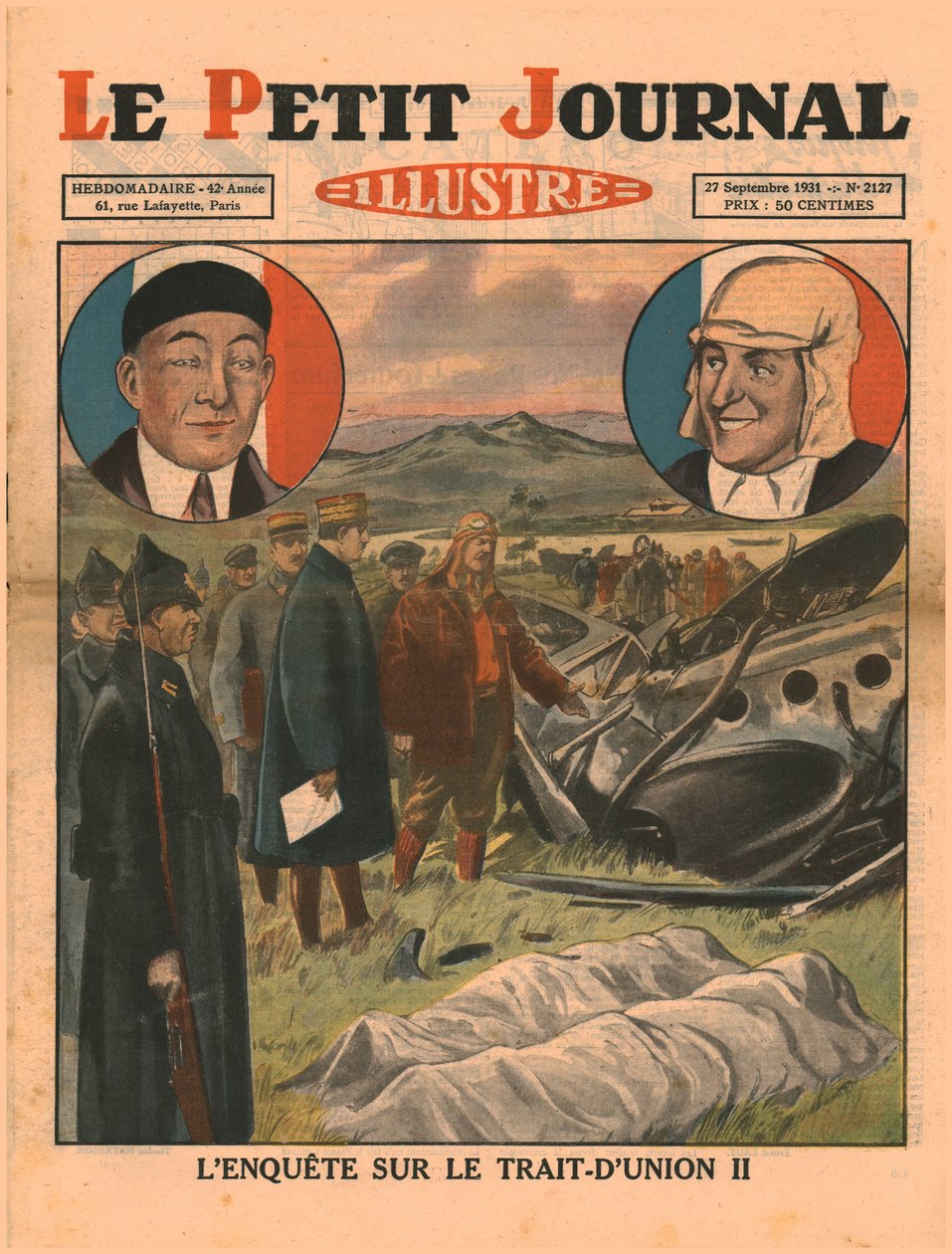 Undersøkelse av Trait dUnion II, 1931. av Unbekannt