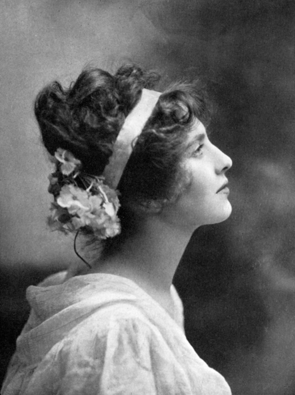 Iris Hoey 1885-1979, britisk skuespillerinne, 1908-1909 av Unbekannt