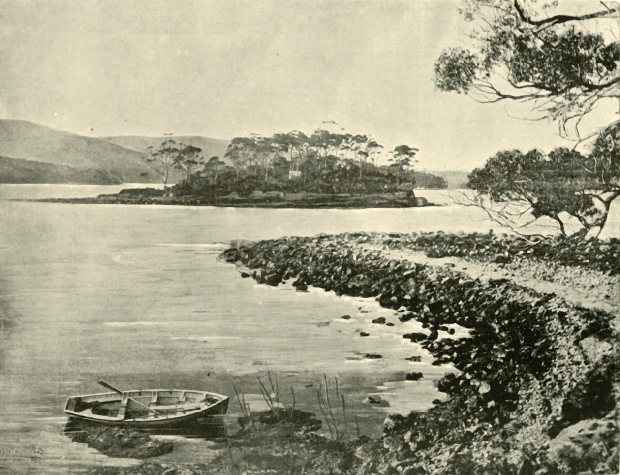 Isle of the Dead, Port Arthur, 1901. av Unbekannt