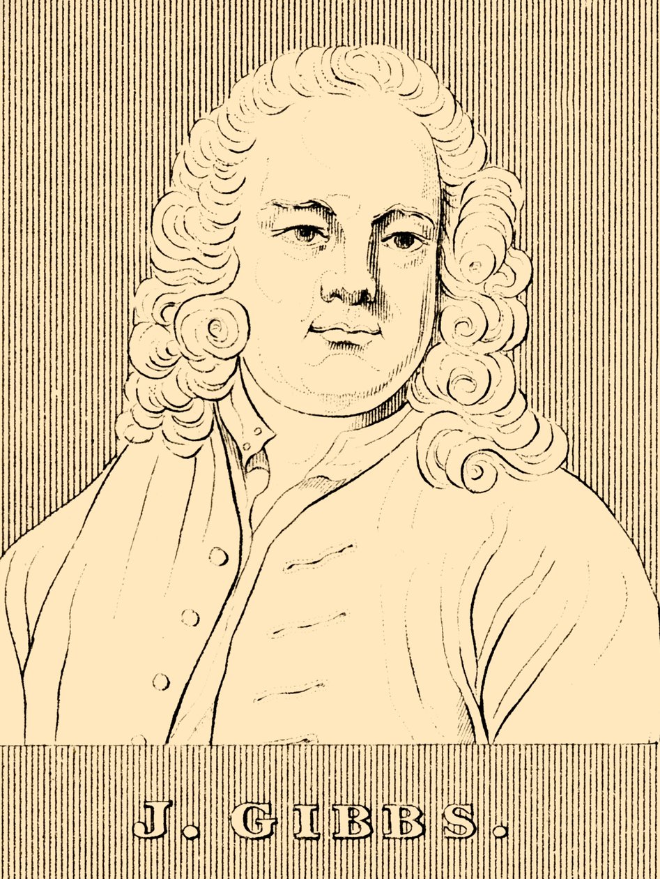 J. Gibbs, 1682-1754, 1830. av Unbekannt
